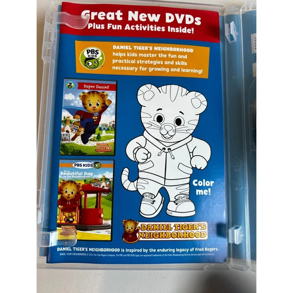 PBS‎ Kids 20 Music Tales DVD 4 Hours of Fun Caillou Daniel Tiger WordWorld